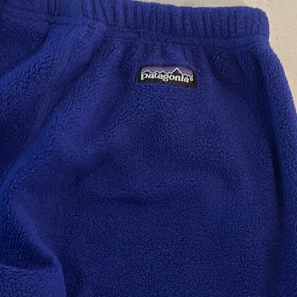 Patagonia Fleece Kids sz 12 Purple 2pc Outfit - Picture 12 of 14